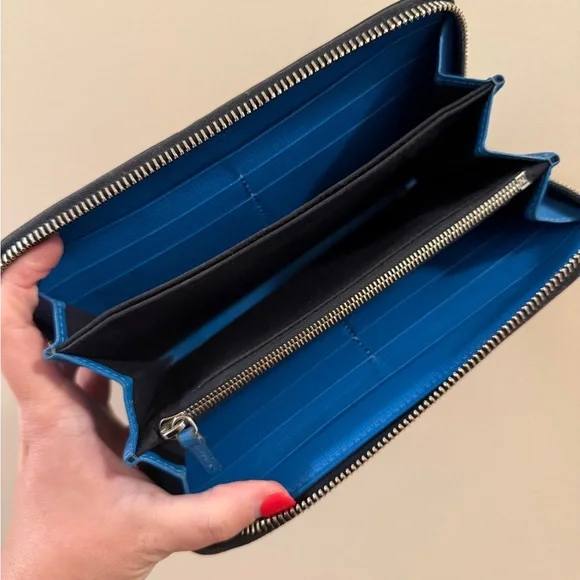 *RARE* Fendi Monster Camouflage Zippy Long Wallet - Picture 8 of 9